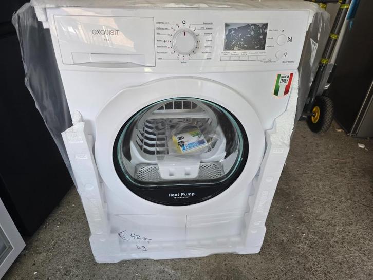 Nieuwe 9 kg A++ warmtepompdroger met schoenenmand duits mod, Witgoed en Apparatuur, Wasdrogers, Nieuw, Overige typen, Voorlader