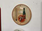7up Seven-Up oud reclamebord, Reclamebord, Gebruikt, ., Ophalen of Verzenden