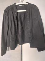 Zwart jasje, Ophalen of Verzenden, Zo goed als nieuw, Maat 46/48 (XL) of groter, Zwart
