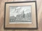 Gezicht op de academie van Leiden, Ophalen, Gebruikt, Gebouw, Voor 1940