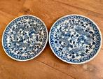 Twee antieke Chinees porseleinen schotels /borden 18e eeuw, Ophalen of Verzenden