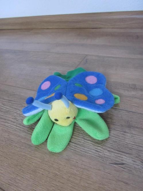 The Original Handpuppets handschoen handpop met vlinder, Kinderen en Baby's, Speelgoed | Knuffels en Pluche, Zo goed als nieuw