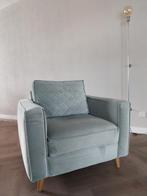 Riviera maison velvet fauteuil Jade groen, Huis en Inrichting, Fauteuils, Ophalen, Gebruikt, 75 tot 100 cm, 75 tot 100 cm