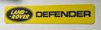 LANDROVER Defender   -  showroom  kentekenplaat, Ophalen of Verzenden, Zo goed als nieuw, Auto's
