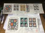 No4719 E46 kinder fdc blokken van 4 zeldzaam gelopen Zwitser, Postzegels en Munten, Postzegels | Eerstedagenveloppen, Ophalen