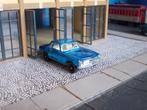 1:64 Mercedes Benz 280 SL Pagode Corgi Rockets blauw chrome, Ophalen of Verzenden, Gebruikt, Auto