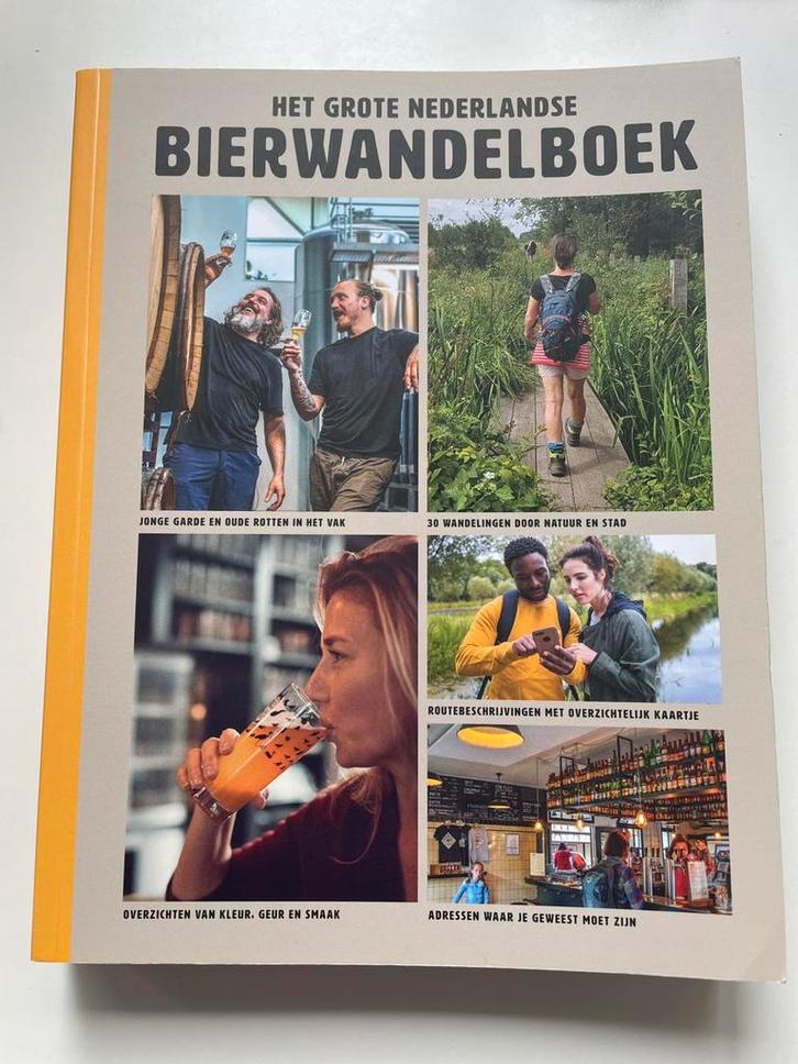 Guido Derksen - Het grote Nederlandse Bierwandelboek, Boeken, Reisgidsen, Zo goed als nieuw, Fiets- of Wandelgids, Europa, ANWB