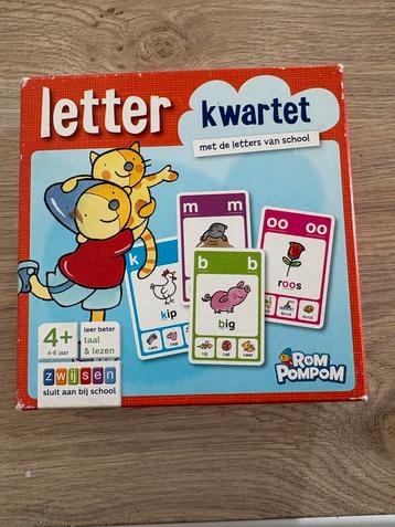 Letter Kwartet - Rom Pom Pom beschikbaar voor biedingen