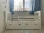 Peuterbed Tim met alle toebehoren, massief grenen, 70x150cm, Kinderen en Baby's, Babywiegjes en Ledikanten, Ophalen, Gebruikt