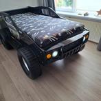 JEEP AUTOBED MET VERLICHTING, 90 cm, Eenpersoons, Ophalen of Verzenden, Zo goed als nieuw