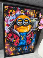 Minion Pop Art Poster - Ingelijst - Nieuw!, Ophalen of Verzenden, Nieuw, Foto of Poster, Minder dan 50 cm