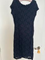 Jurk Purdey donkerblauw kant 40-42 kant zgan, Maat 38/40 (M), Blauw, Ophalen of Verzenden, Zo goed als nieuw