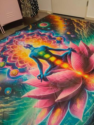 groot doek voor aan de muur beschikbaar voor biedingen
