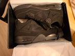 Air Jordan 4 Retro Black Cat GS maat 47- Nieuw in doos!, Kleding | Heren, Schoenen, Zwart, Air Jordan, Nieuw, Ophalen of Verzenden