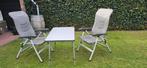 Isabella Campingstoelen & Crespo Tafel - Zo Goed Als Nieuw, Ophalen, Zo goed als nieuw, Campingstoel