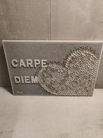 Schilderij Carpe Diem, Huis en Inrichting, Woonaccessoires | Krantenbakken en Lectuurbakken, Ophalen, Zo goed als nieuw