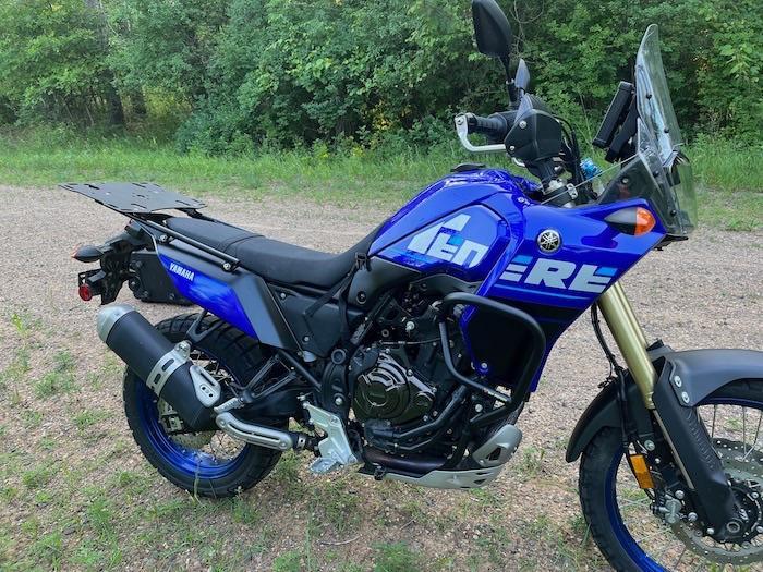 TENERE 700 bagage rack met Peli Case koffer en slot, Motoren, Onderdelen | Yamaha, Nieuw, Ophalen of Verzenden