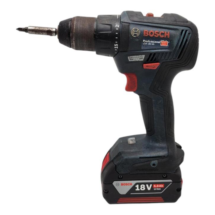 Bosch GSR 18V-28 accu schroefboormachine 18V Li-ion | Incl., Doe-het-zelf en Verbouw, Gereedschap | Boormachines, Zo goed als nieuw