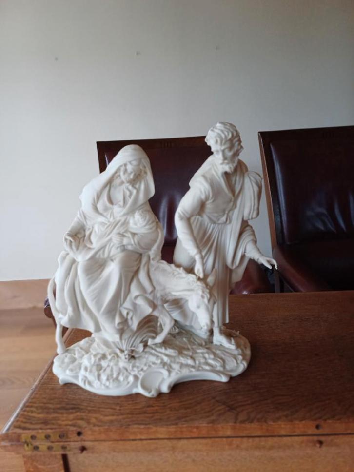 Antieke sculptuur: vlucht naar Egypte, Diversen, Kerst, Nieuw, Ophalen of Verzenden