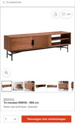 Walnut TV Tafel Televisiemeubels, Huis en Inrichting, Kasten | Televisiemeubels, Ophalen, 150 tot 200 cm, Zo goed als nieuw, Minder dan 100 cm