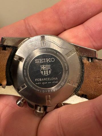 Seiko FC Barcelona Horloge - Limited Edition beschikbaar voor biedingen