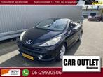 Peugeot 207 CC 1.6-16V T Sport Leer, Clima, CC, Stoelvw, LM,, Auto's, Peugeot, Voorwielaandrijving, Zwart, 4 cilinders, 4 stoelen