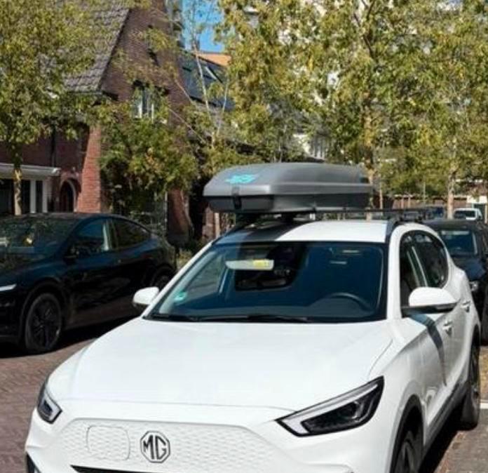 HiFly Skikoffer Dakkoffer met Thule Dakdragers, Auto diversen, Dakkoffers, Zo goed als nieuw, Ophalen