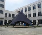 Professionele Stertent Starshade 10x10m Kleur Zwart 300D, Tuin en Terras, Ophalen of Verzenden, Nieuw, 8 meter of meer, Stertent