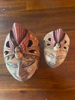 Twee Javaanse Wayang Maskers GRATIS, Ophalen of Verzenden