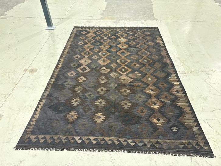 Tapijt kleed Prachtig handgeweven wollen vloerkleed296x199cm, Huis en Inrichting, Stoffering | Tapijten en Kleden, Gebruikt, 150 tot 200 cm