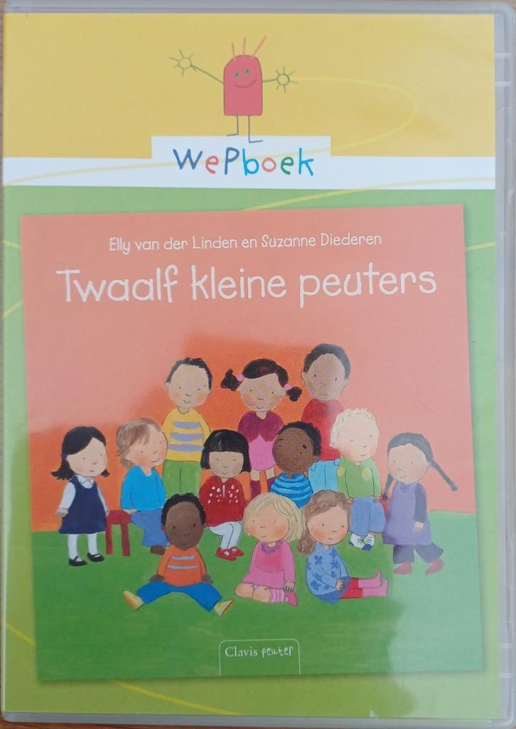 DVD Twaalf kleine peuters - wepboek, Cd's en Dvd's, Dvd's | Kinderen en Jeugd, Zo goed als nieuw, Tv fictie, Educatief, Alle leeftijden