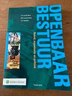 Openbaar Bestuur, beleid, organisatie en politiek, C.F. van den Berg, Sociale wetenschap, Ophalen of Verzenden, Zo goed als nieuw
