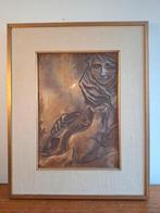 Mid-century kunstwerk, Ophalen of Verzenden