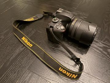 Nikon D3300 inc. tweede lens beschikbaar voor biedingen