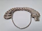 Zilveren armband van Wilhemina kwartjes, Gebruikt, Onbekend, Ophalen of Verzenden, Onbekend