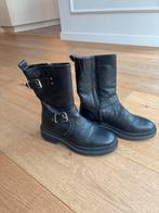 Stoere Biker Boots - Maat 40/41, Kleding | Dames, Schoenen, Ophalen of Verzenden, Gedragen, Zwart, Lage of Enkellaarzen