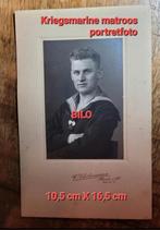 Grote Portretfoto Kriegsmarine Matroos WW2 Duits WO2, Verzamelen, Militaria | Tweede Wereldoorlog, Ophalen of Verzenden, Marine