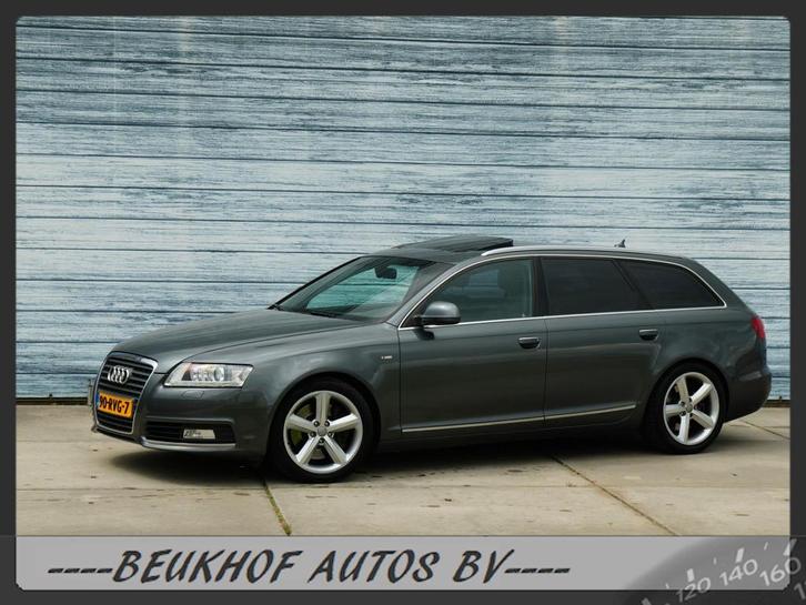 Audi A6 Avant 2.8 FSI S-line 190Pk Xenon Leer Trekhaak Navi, Auto's, Audi, Bedrijf, Te koop, A6, ABS, Airbags, Airconditioning