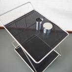 Vintage design Serveerwagen Trolley - Pilastro / Mategot, 45 tot 60 cm, Minder dan 55 cm, Metaal of Aluminium, Ophalen of Verzenden
