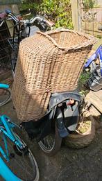 Rieten kinderzitje fiets ouderwets, Ophalen of Verzenden