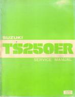 Suzuki TS250 ER service manual (4186z) motor, Motoren, Handleidingen en Instructieboekjes, Suzuki
