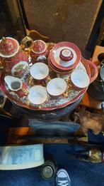 Zeldzaam Thee/Koffieservies met Dienblad, Antiek en Kunst, Ophalen of Verzenden