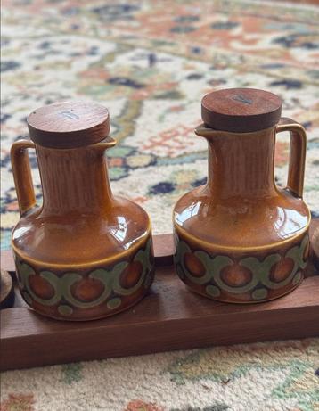 Vintage Hornsea Pottery Cruetset – Jaren '70 – Incompleet beschikbaar voor biedingen