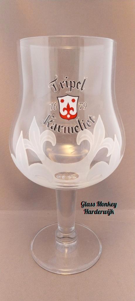 Tripel Karmeliet bierglazen. 25cl, Verzamelen, Biermerken, Nieuw, Glas of Glazen, Overige merken, Ophalen of Verzenden