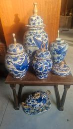 Hubert Bequet vazen en servies (6 stuks), Ophalen of Verzenden