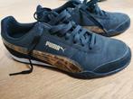 Sneakers puma zwart goud, 1x gedragen, maat 37, Puma, Ophalen of Verzenden, Zo goed als nieuw, Sneakers of Gympen