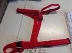Merkloos rood hondentuig 60 cm, Ophalen, Gebruikt