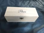 Xenos theedoos thee doos hout houten 3 vaks 3-vaks, Huis en Inrichting, Keuken | Keukenbenodigdheden, Ophalen of Verzenden, Gebruikt