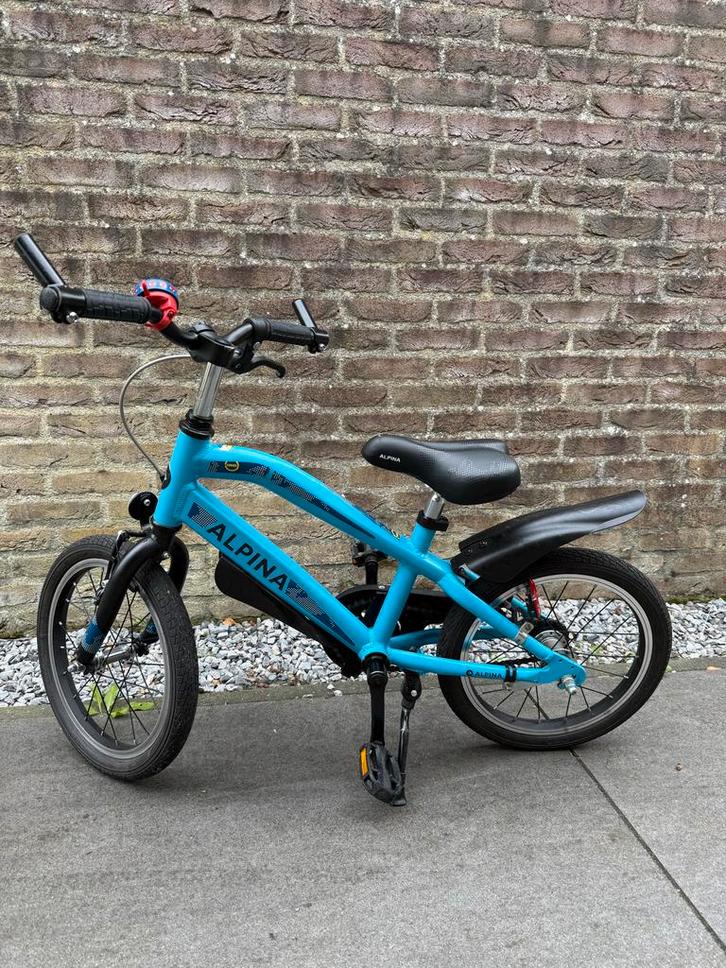 Alpina Trail Jongensfiets 16 inch, Fietsen en Brommers, Fietsen | Jongens, Gebruikt, 16 inch, Handrem, Ophalen
