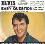 Elvis Presley-Easy question/It feels so right, Verzenden, Gebruikt, Pop
